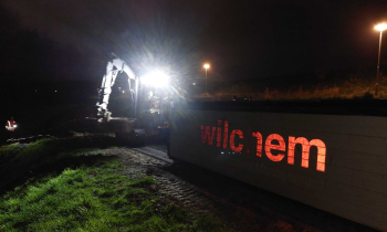 voertuig brand met onbekende chemische stof