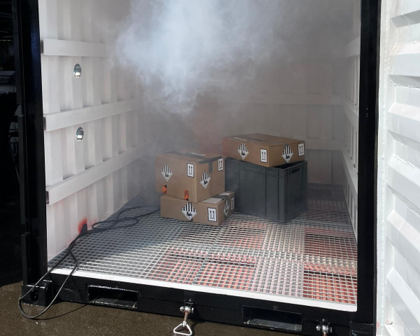 Lithium Quarantaine Container 