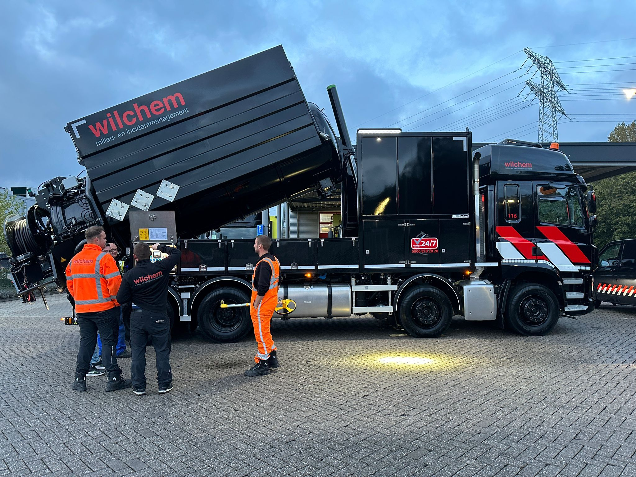 nieuwe combi vacuumwagen