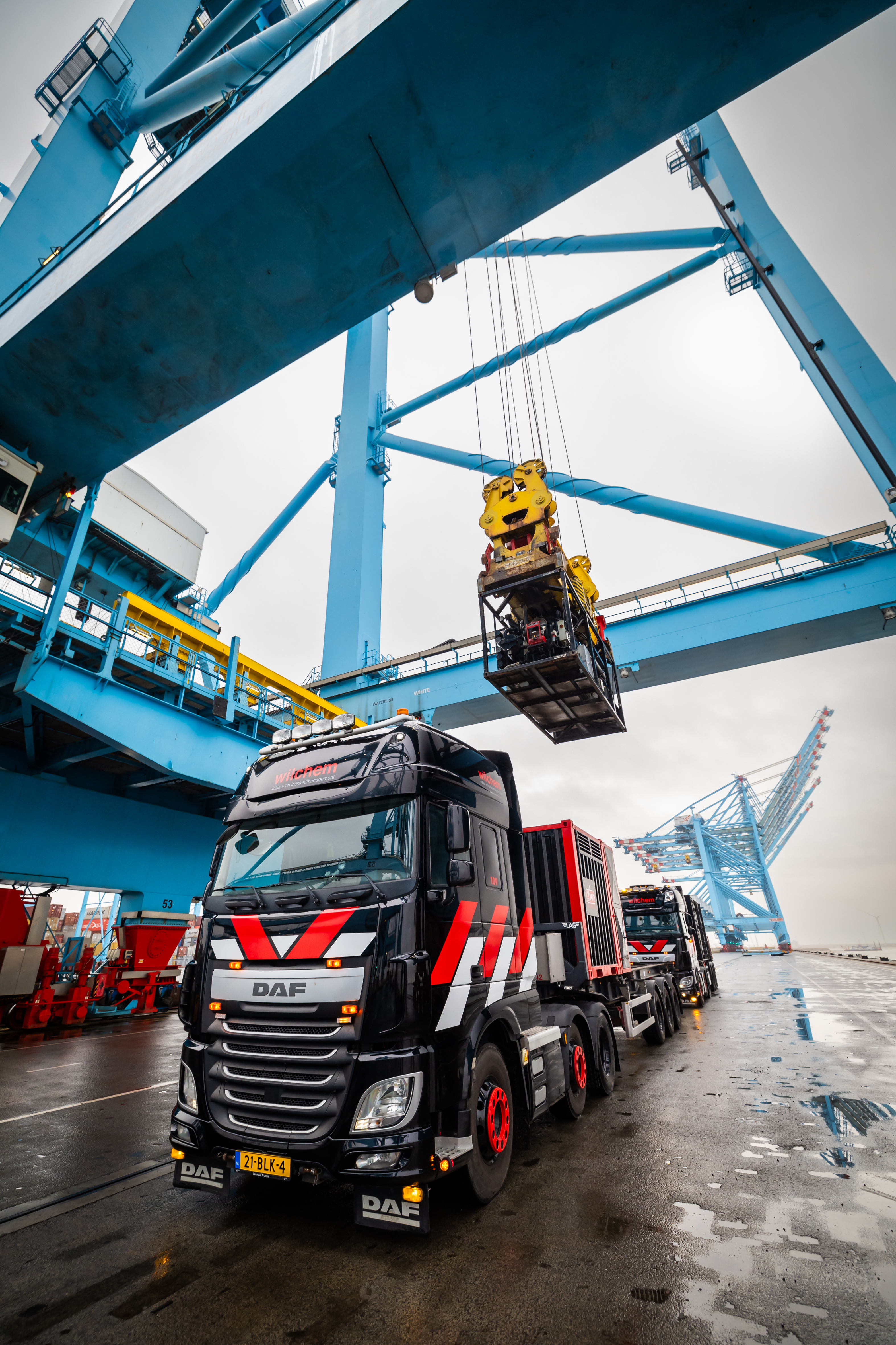 lekkage lading aan boord